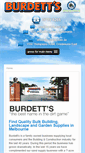 Mobile Screenshot of burdetts.com.au